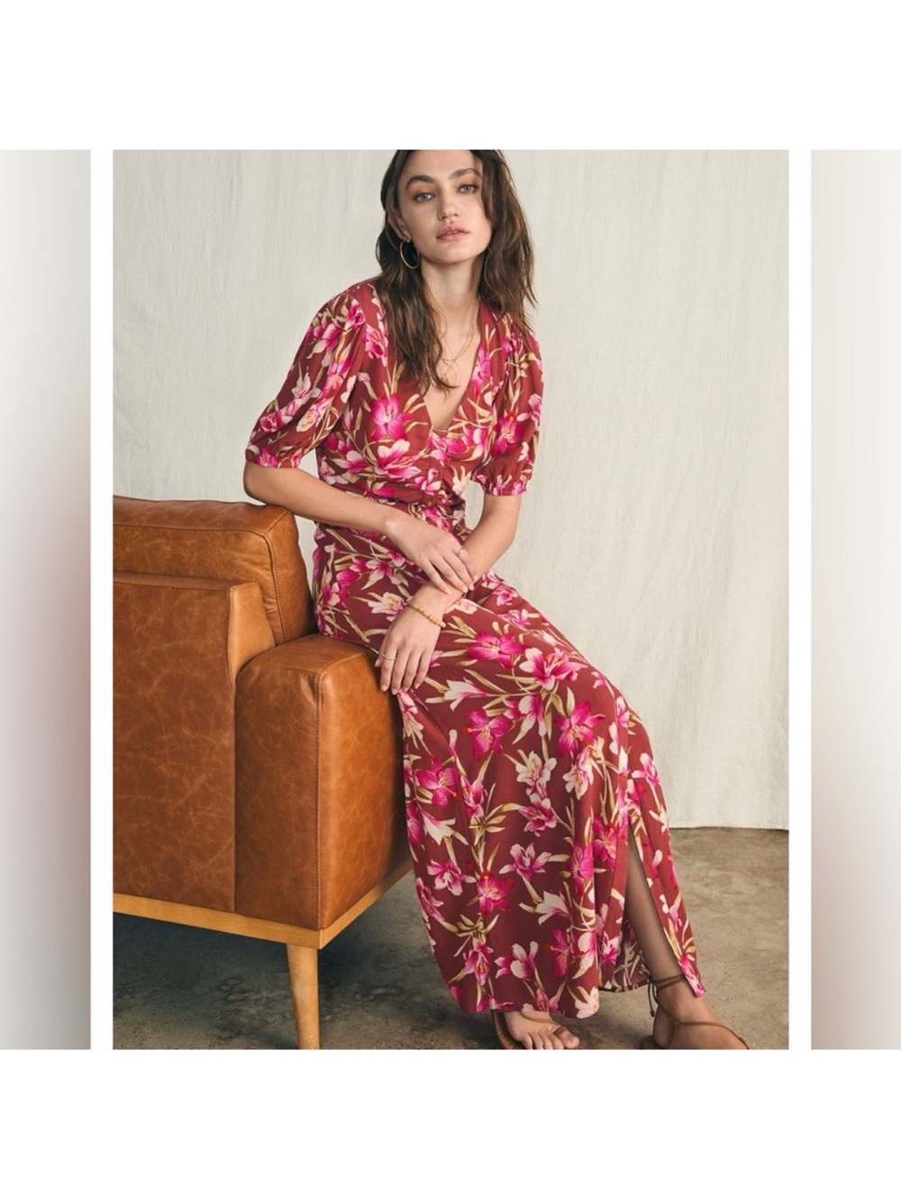 FAHERTY Sorrento Dress - Majorca Floral M